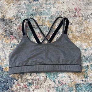 Champion gray medium support sports bra M